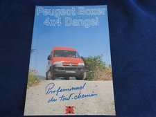 catalogue depliant  peugeot