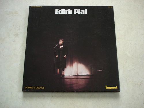 Edith piaf coffret - 3, lp