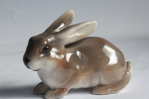 Lapin porcelaine goldscheider - lapin,