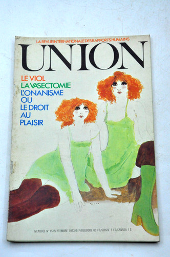 Ancienne revue érotique des