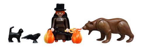 Playmobil figurine sorcière - playmobil,