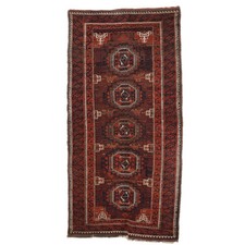Tapis Ancien Asiatique Laine