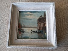 Tableau Ancien Paysage Vue de