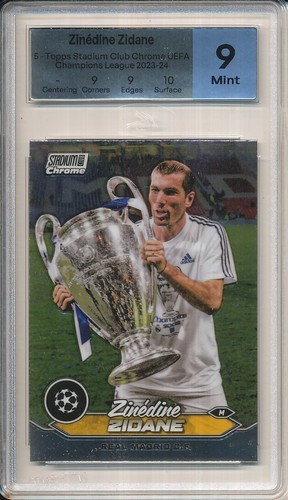 Card zidane zinedine - card,