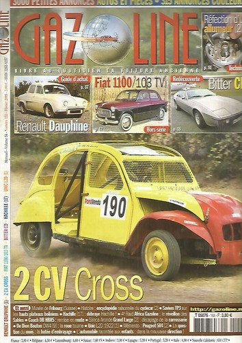 Gazoline 153 2cv cross - n°153,