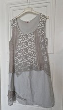 KALISSON Robe courte en lin et