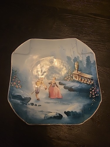 Assiette ancienne porcelaine - assiette,