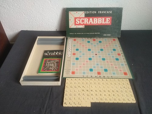 Jeu société scrabble - jeu, de