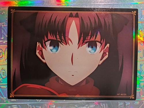 Card fate stay night saber - card,