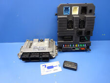 PEUGEOT 207 1.6 HDI KIT CALCULATEUR MOTEUR 0281013868 - 9663755480 - 9663798380