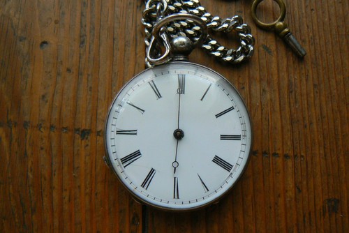 Montre gousset argent - , 44mm