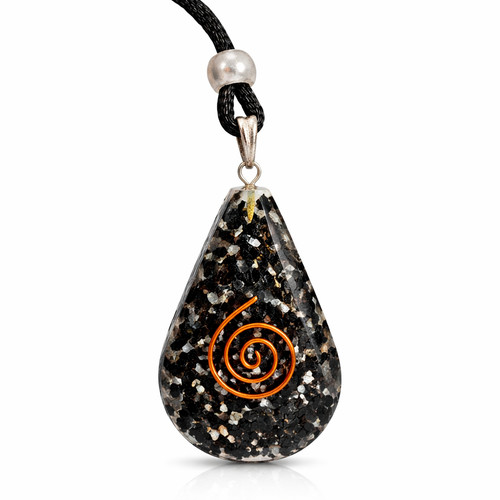 Collier tourmaline orgone
