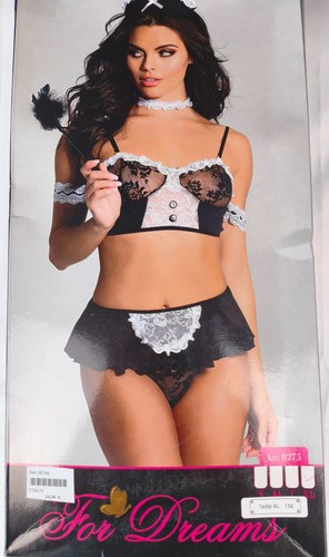 Tenue soubrette sexy ultra - tenue,