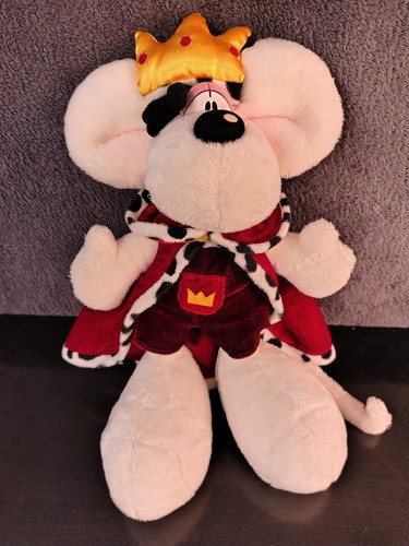 Peluche diddl roi couronne - diddl,