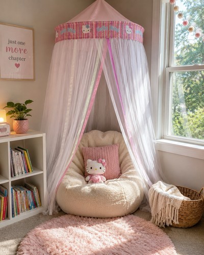 Vintage hello kitty - kitty, canopy