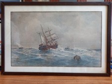 Aquarelle De Émile Henry