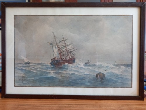 Aquarelle émile henry - Émile,