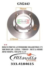 Disque De Frein JDM Avant