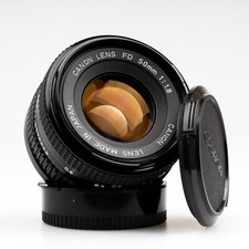 *Mint* Canon New FD 1.8 50mm Lens AE-1 A1 A-1 Program Mount w/ Caps Skylight UV