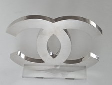 CHANEL SIGLE ARGENTE