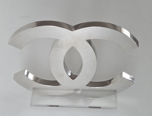 Chanel sigle argente - sigle,