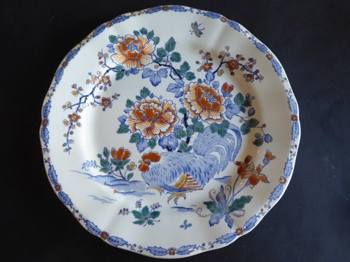 Grand assiette faïence - grand,