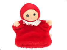 Histoire d'Ours Ellipse Doudou marionnette Fille petit chaperon rouge