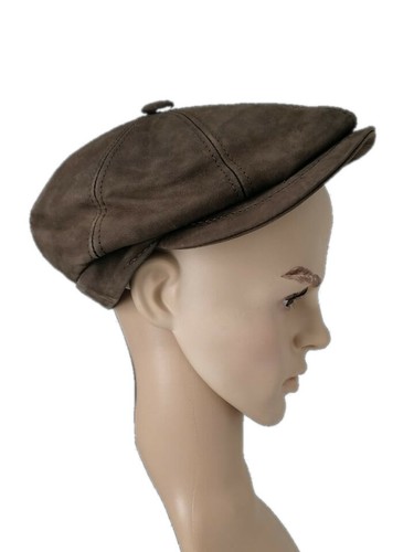 Casquette cuir crambes nappa - cuir,