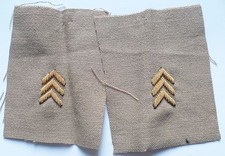 INSIGNE GRADE PATTES DE COL