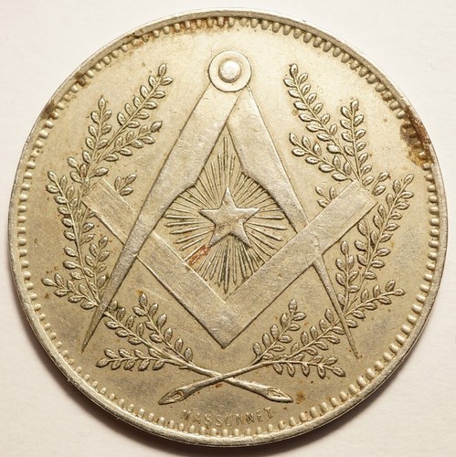 Franc maconnerie rare - franc-maconnerie, jeton
