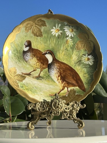 Grande assiette décorative