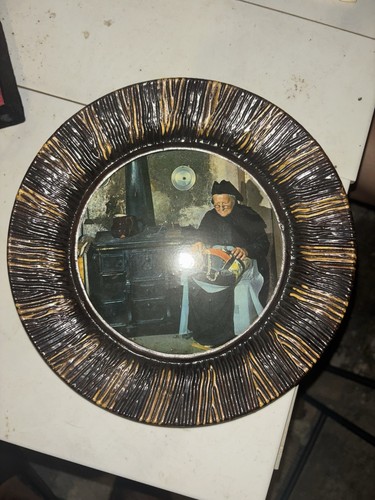 Ancienne assiette bois - ancienne,