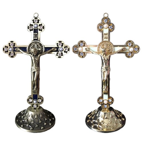 Alliage zinc crucifix mural - de,