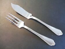 ANCIEN COUVERTS A POISSON STYLE LOUIS XV - INOX GUY DEGRENNE 18/8 - COMME NEUF