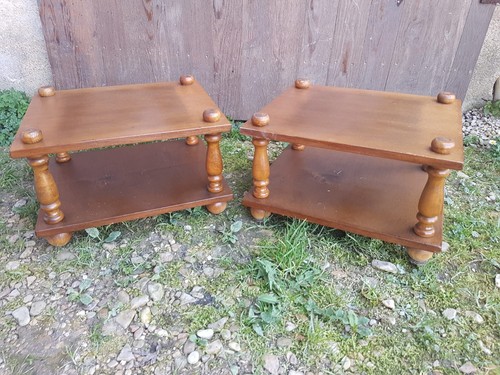 Paire chevet table nuit - chevet, de