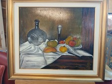  Huile sur toile - Nature morte 