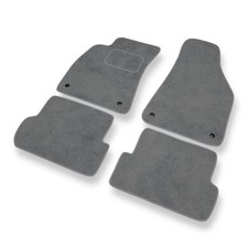 Tapis de sol en velour pour Audi A4 II B6 (2000-2005) Gris