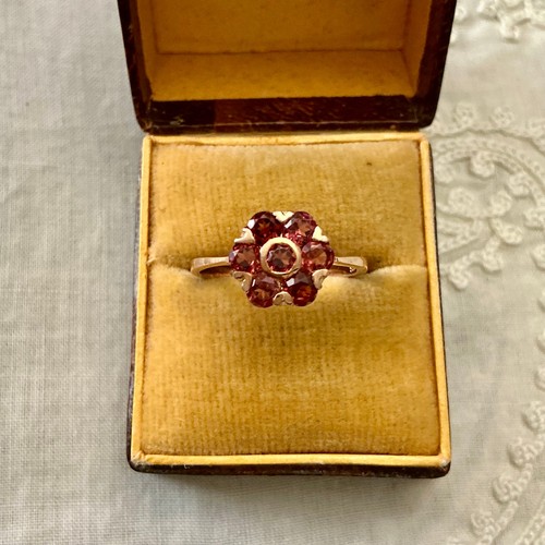 Ancienne bague fleur - bague,
