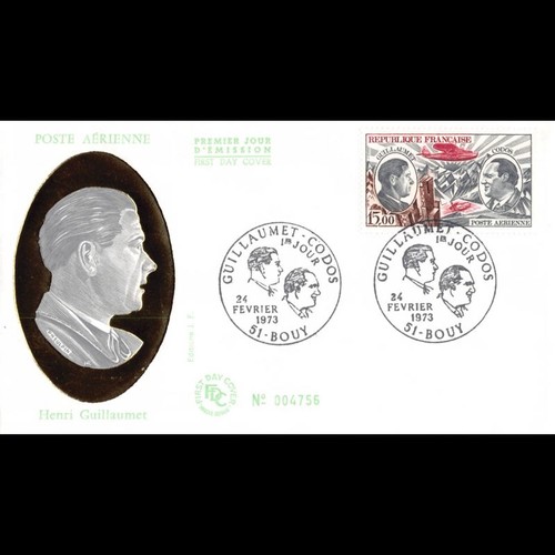 Fdc henri guillaumet - fdc,