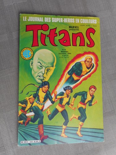 Titans éditons lug - lug, 1983