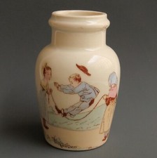 Lunéville K&G - Moutardier - Enfants Richard -Décor imprimé - Fin XIXe/Début XXe