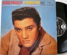 RARE 33T ELVIS PRESLEY- LOVING