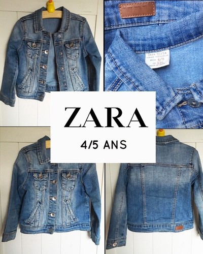 Veste jean zara girls - veste,