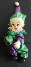 Clown porcelaine vintage 1980