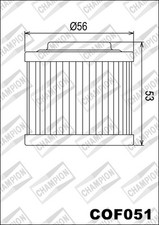 COF051 Filtre À Huile CHAMPION CCM 604 Trail 604