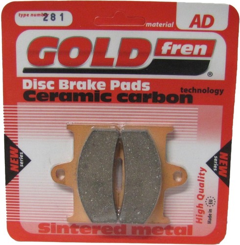 Brake pads rear - pads, for