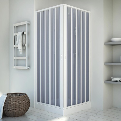 Cabine douche niche pliante - cabine,