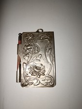 Ancien carnet bal métal - carnet,