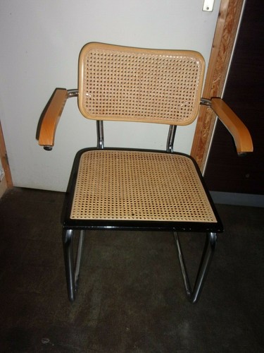 Fauteuil canne style marcel - fauteuil,
