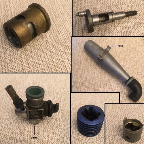 Cylindre piston arbre moteur - cylindre,